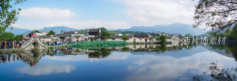 安徽宏村秋天风景