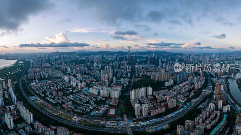 深圳市福田中心区建筑群