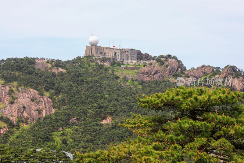 黄山登高自然风光