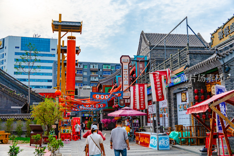 沈阳老北市皇寺庙会4A旅游景点