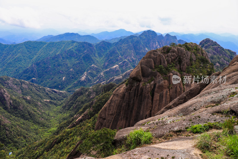 黄山登高自然风光