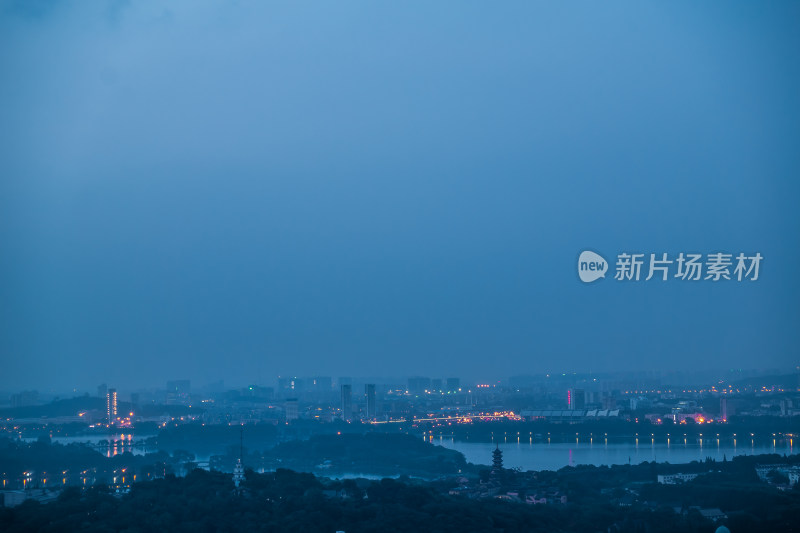 江苏南京玄武湖夜景