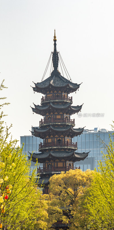 上海徐汇龙华寺龙华寺塔