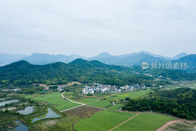 浙江绍兴诸暨乡村风光