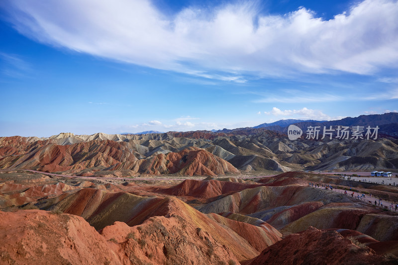 张掖七彩丹霞地貌