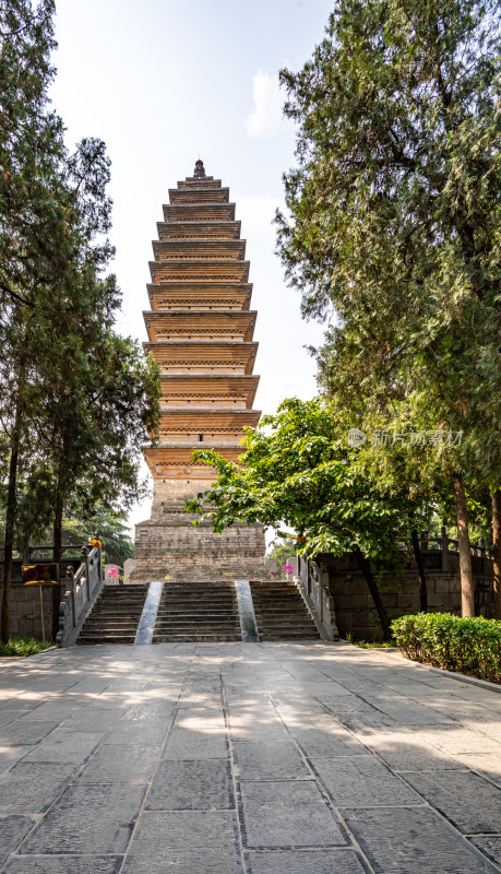 洛阳白马寺齐云塔院佛教文化景点景观