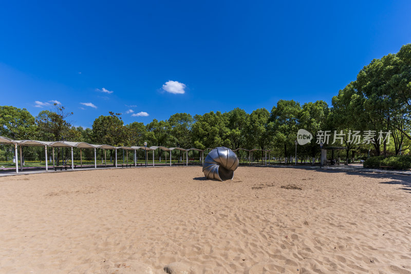 武汉汉口江滩公园风景