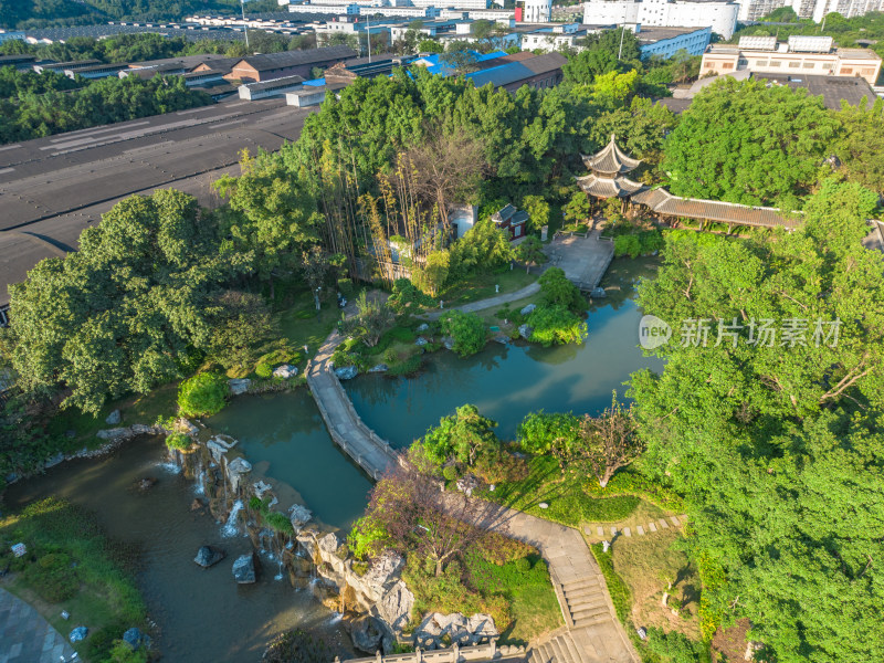 四川宜宾五粮液旅游景区航拍