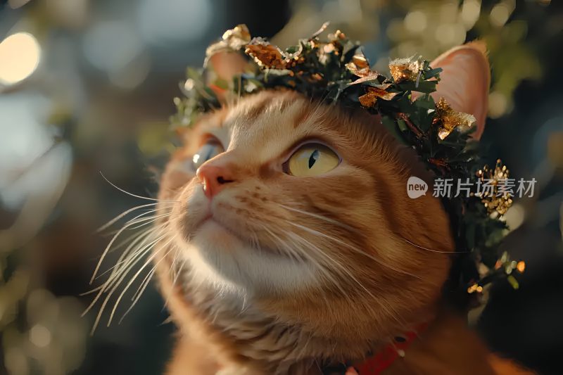 猫特写图