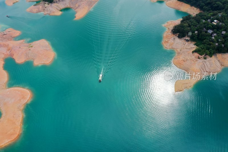 河源万绿湖 湖泊 千岛湖