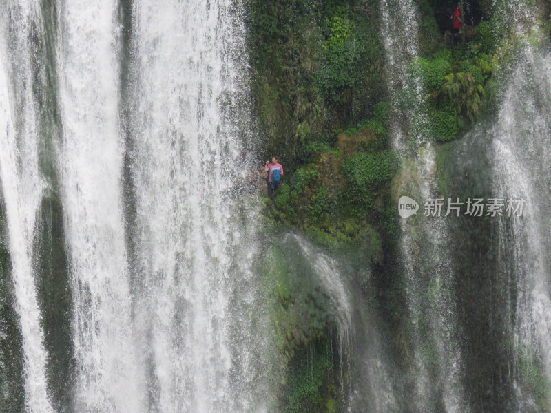 中国贵州安顺黄果树瀑布旅游风光