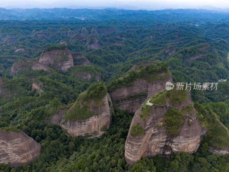 湖南怀化万佛山4A景区航拍摄影图