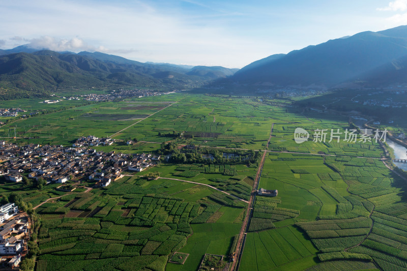 中国云南大理沙溪古镇风景