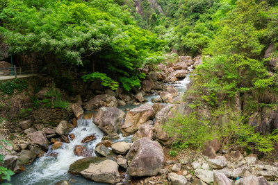 浙江省台州市天台县天台山大瀑布琼台景区