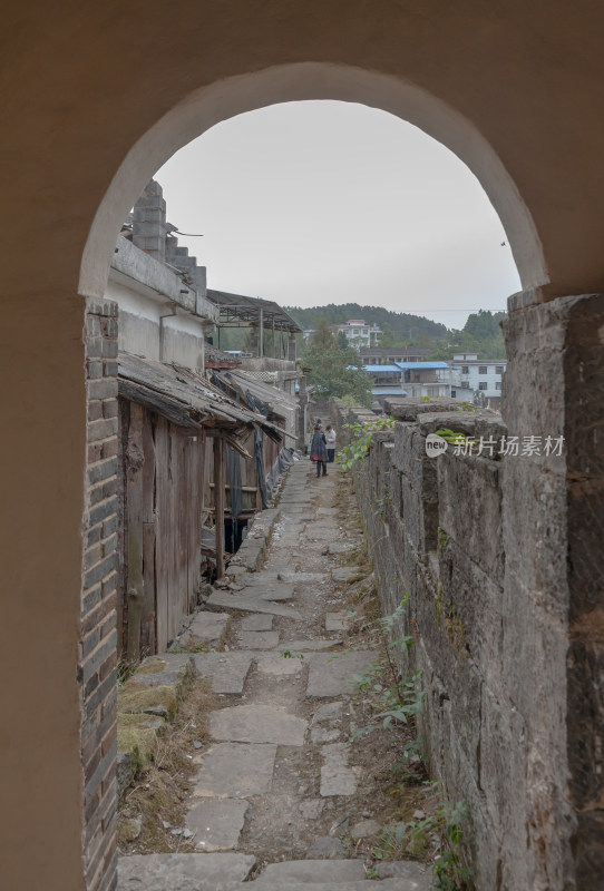 湖南凤凰县黄丝桥古城废墟