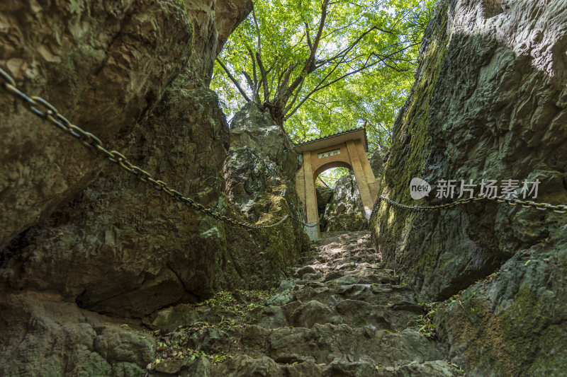 武汉江夏区白云洞景区风景