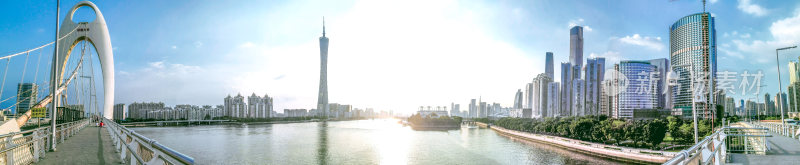广州地标建筑全景图