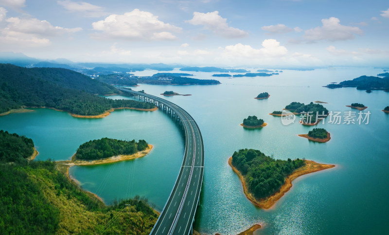 航拍千岛湖