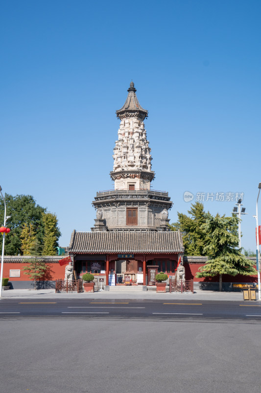 河北石家庄正定古城广惠寺华塔