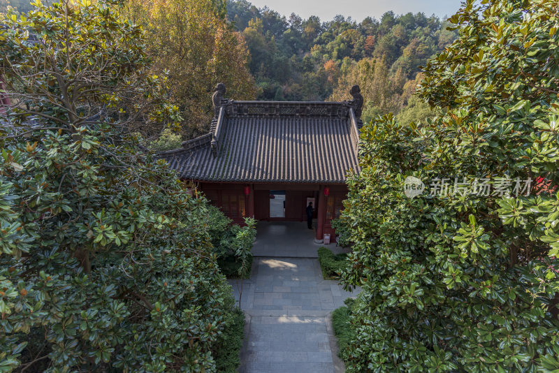 杭州千年古刹法华寺古建筑