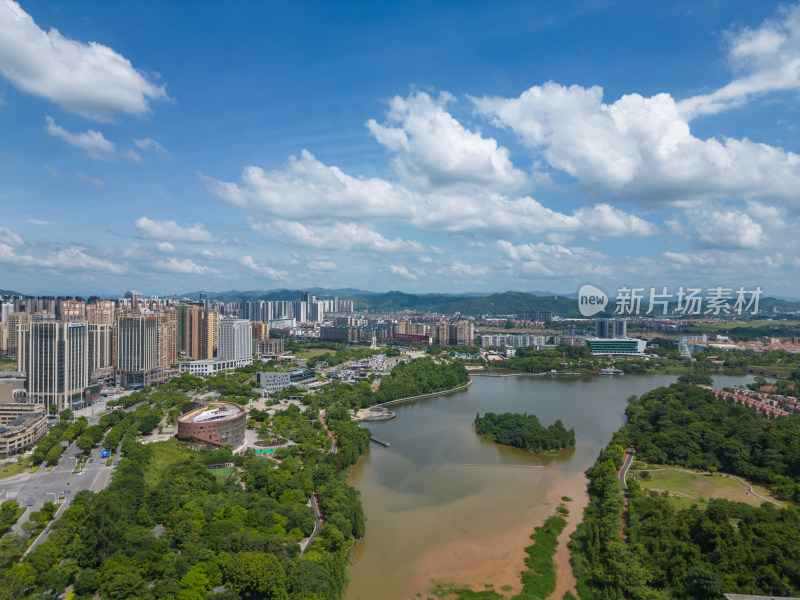 广西梧州玫瑰湖公园