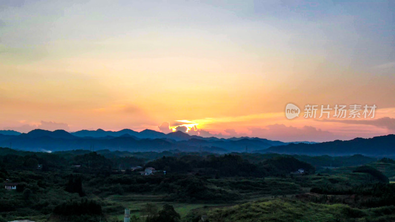 夕阳晚霞