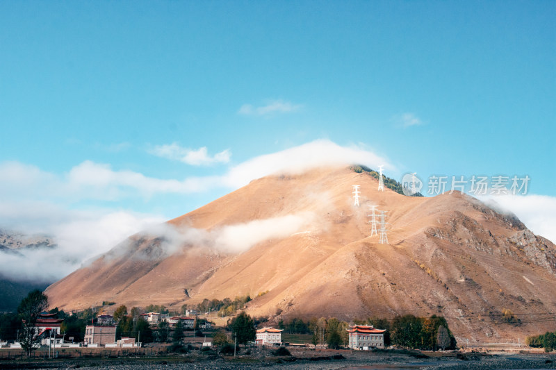 川西新都桥318秋色日出红叶贡嘎美景