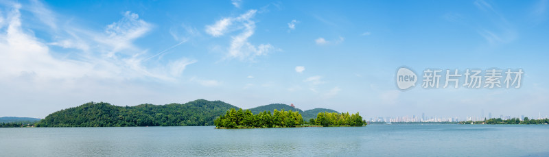 武汉东湖磨山景区远景