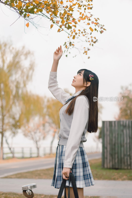 日系少女JK制服写真 青春活力