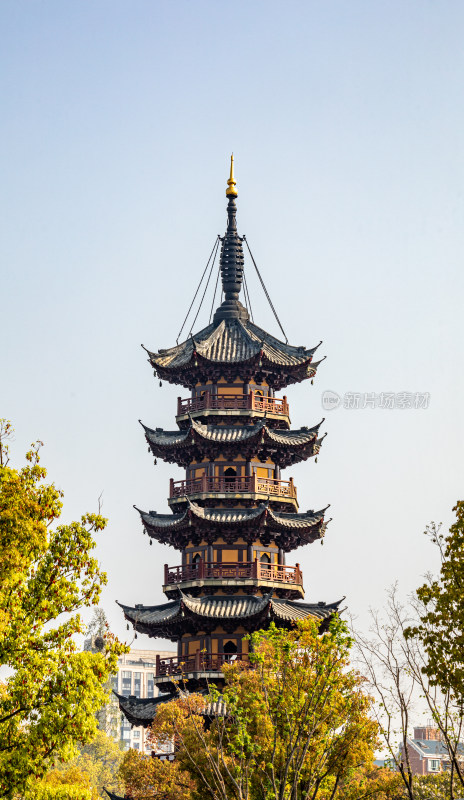 上海徐汇龙华寺龙华寺塔