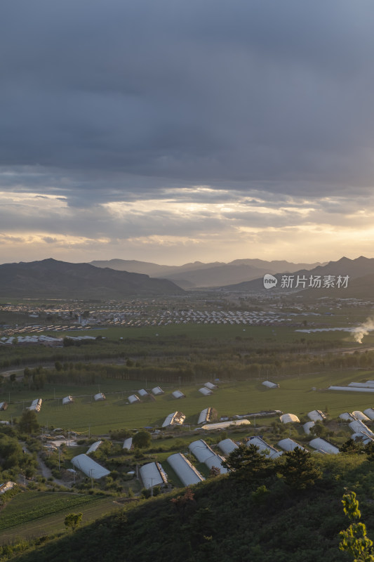 北方农村乡村田园风光美景