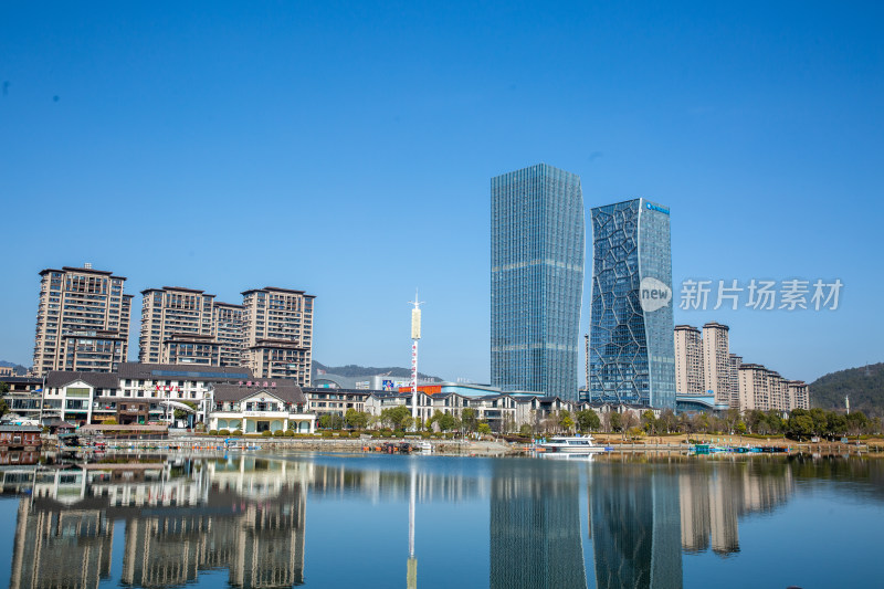 浙江丽水龙泉市区风景