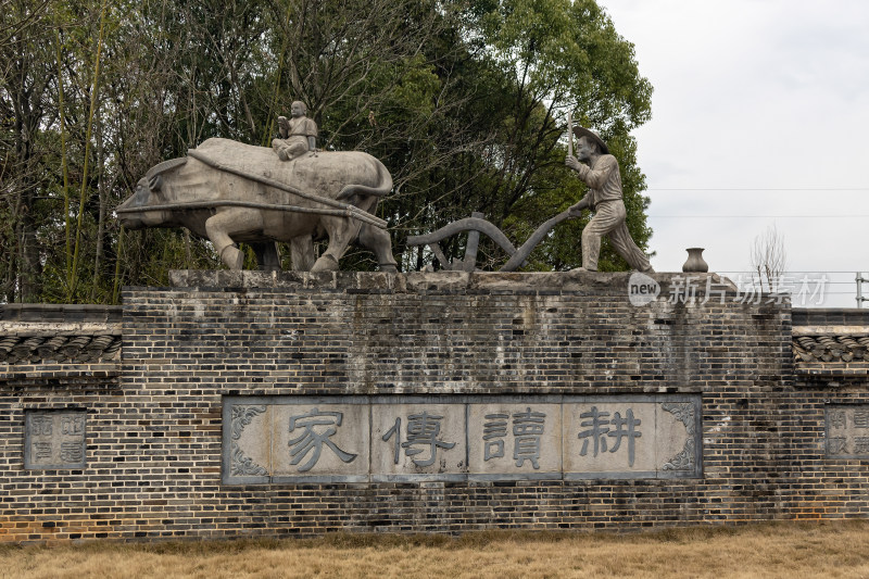 湖南湘阴左宗棠故居柳庄内部景观