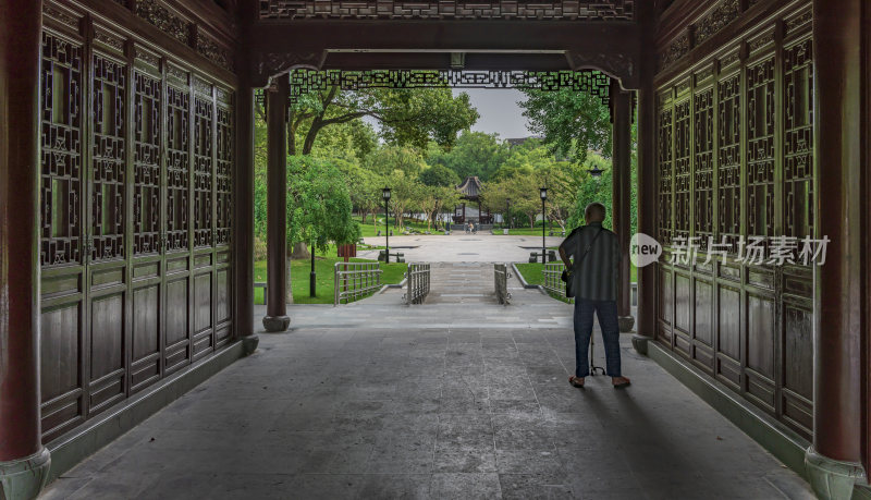 杭州萧山江寺公园古园林