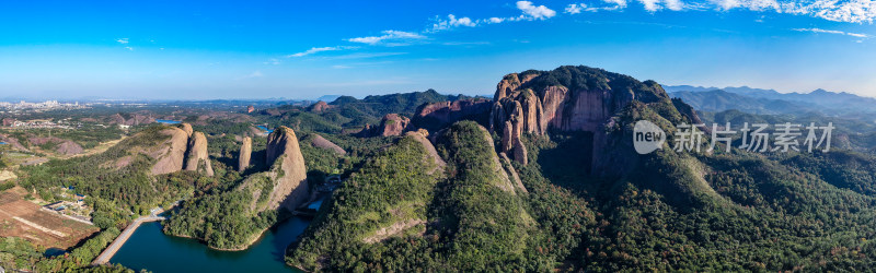 上饶龟山5A景区航拍全景图