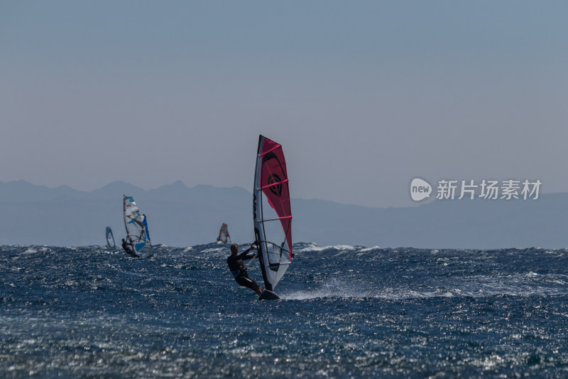 红海上的冲浪