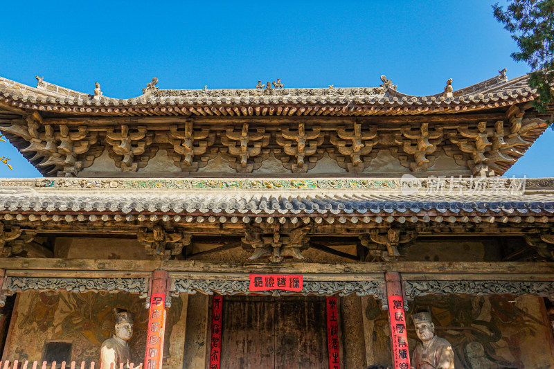 山西临汾市洪洞县广胜寺下寺明应王殿