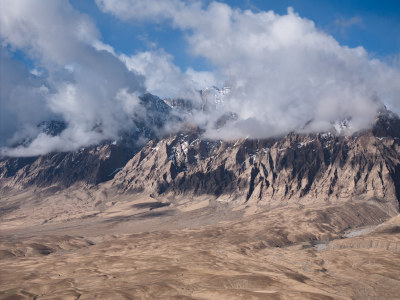 帕米尔高原的雪山美景