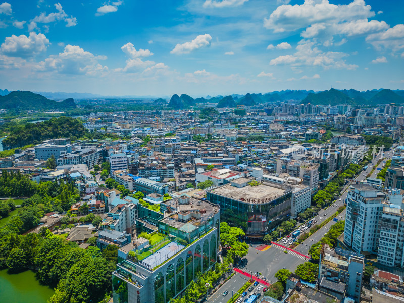 桂林中区城市建筑