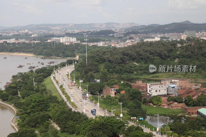 广东东莞：企石镇城市风光