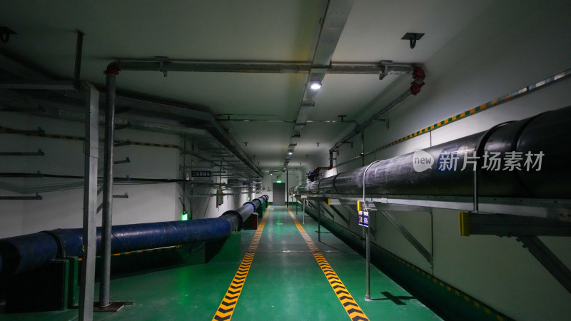 地下管廊内部管道设施场景