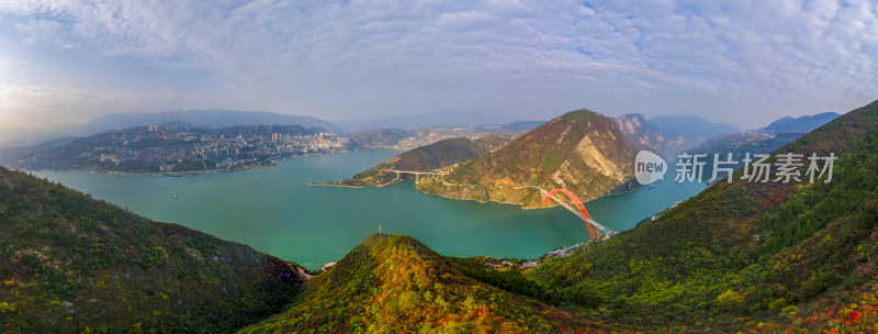 三峡红叶