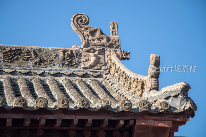 山西长治原起寺鸱吻