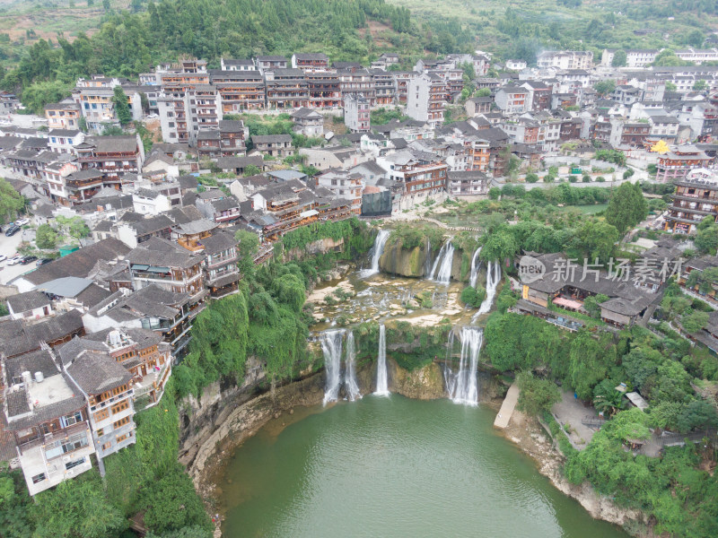 湖南湘西芙蓉镇景区