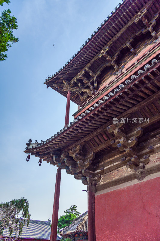 天津蓟县独乐寺观音阁木构建筑