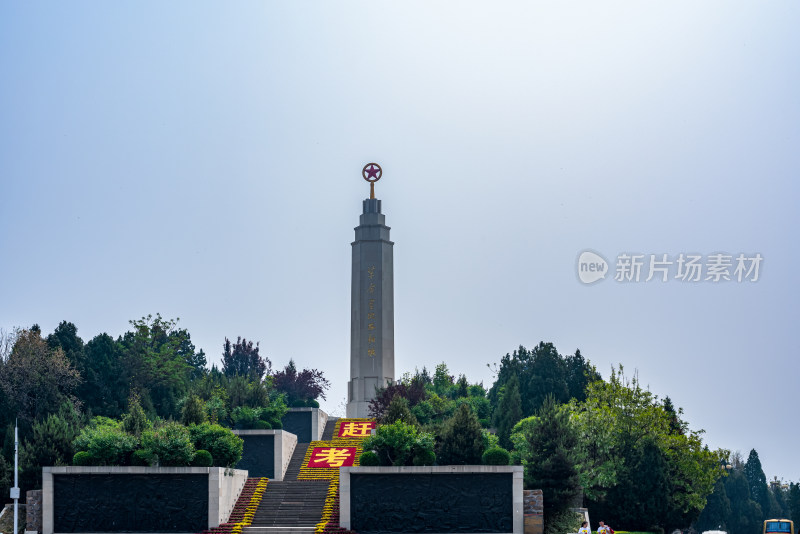 河北石家庄平山西柏坡景区景观