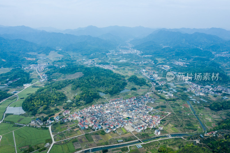 浙江绍兴诸暨乡村风光