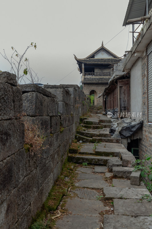 湖南凤凰县黄丝桥古城废墟