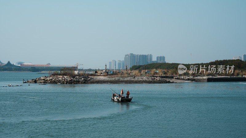 海边富士风空景