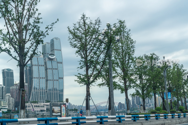 重庆城市街道风景